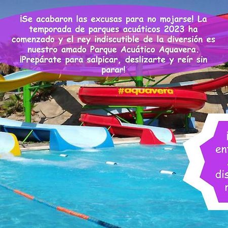 Casa Baja Naturista Con Patio En Primera Linea! Vera Bagian luar foto